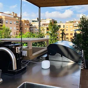 Incredible 2br Penthouse With Urban Rooftop Garden Barcelone